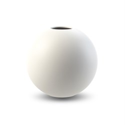 COOEE Design Ball vase 20 cm i hvid - KoZmo Design Store